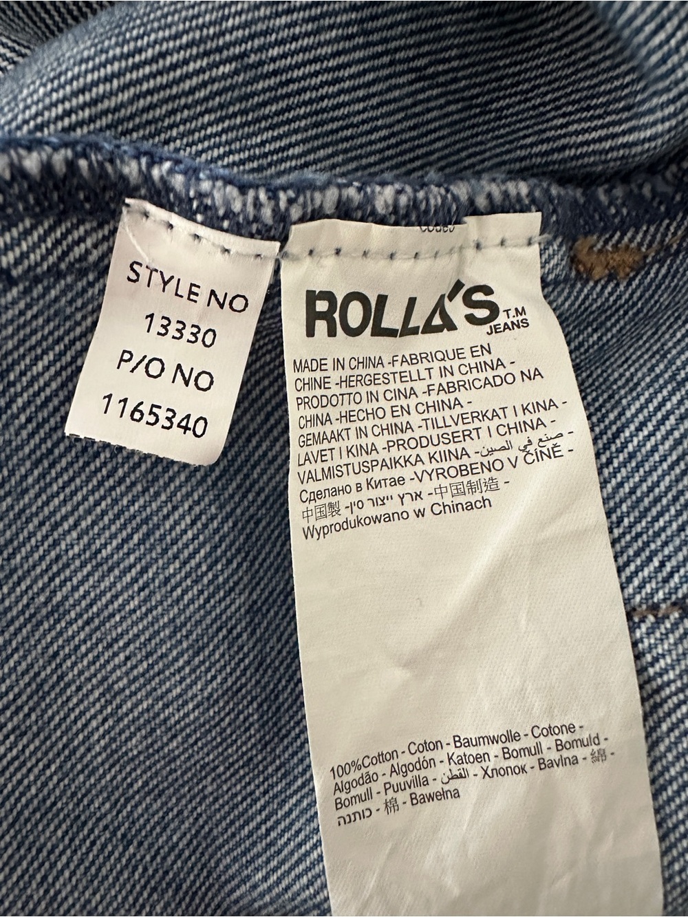 ROLLA'S Sailor Jean - Ashley Blue Size 29 - Picture 6 of 6